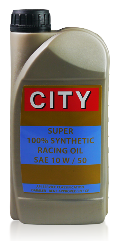 SUPER 100% SYNTHETIC RACING OIL SAE 10 W / 50