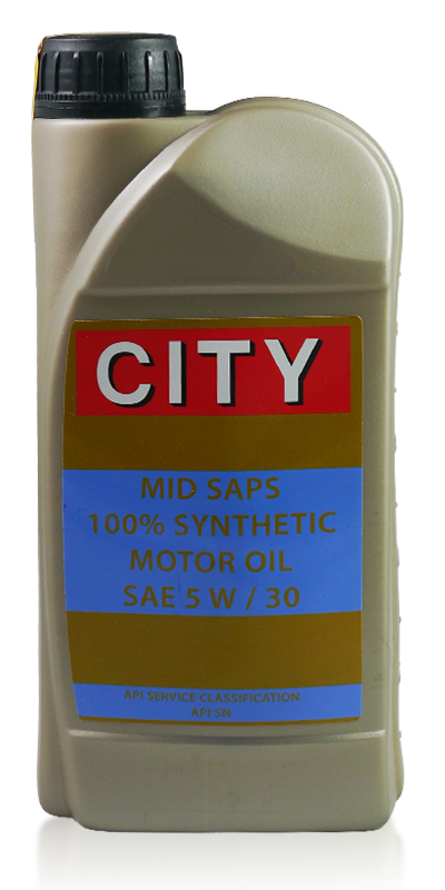 MID SAPS 100% SYNTHETIC MOTOR OIL SAE 5 W /30
